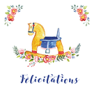 Cheval à bascule pour une nouvelle aventure